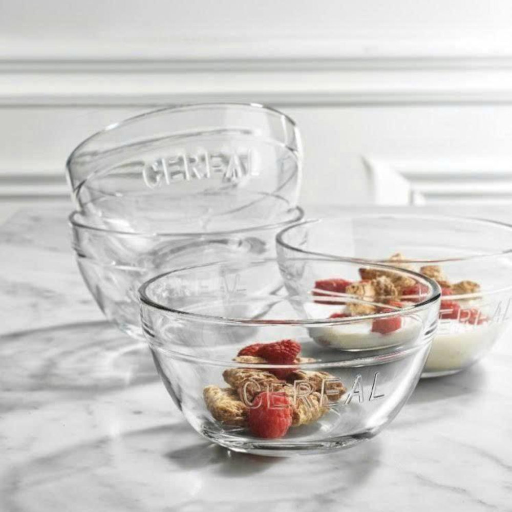 Bộ 4 bát thủy tinh CEREAL LBL1215 chuẩn Đức