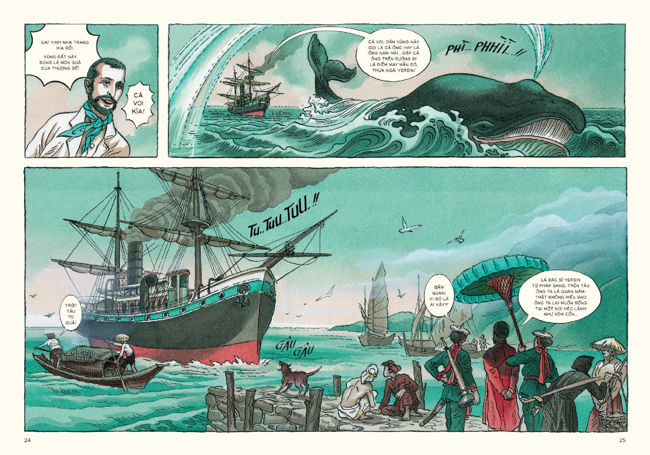 Sách Yersin - Khúc Hát Cá Ông