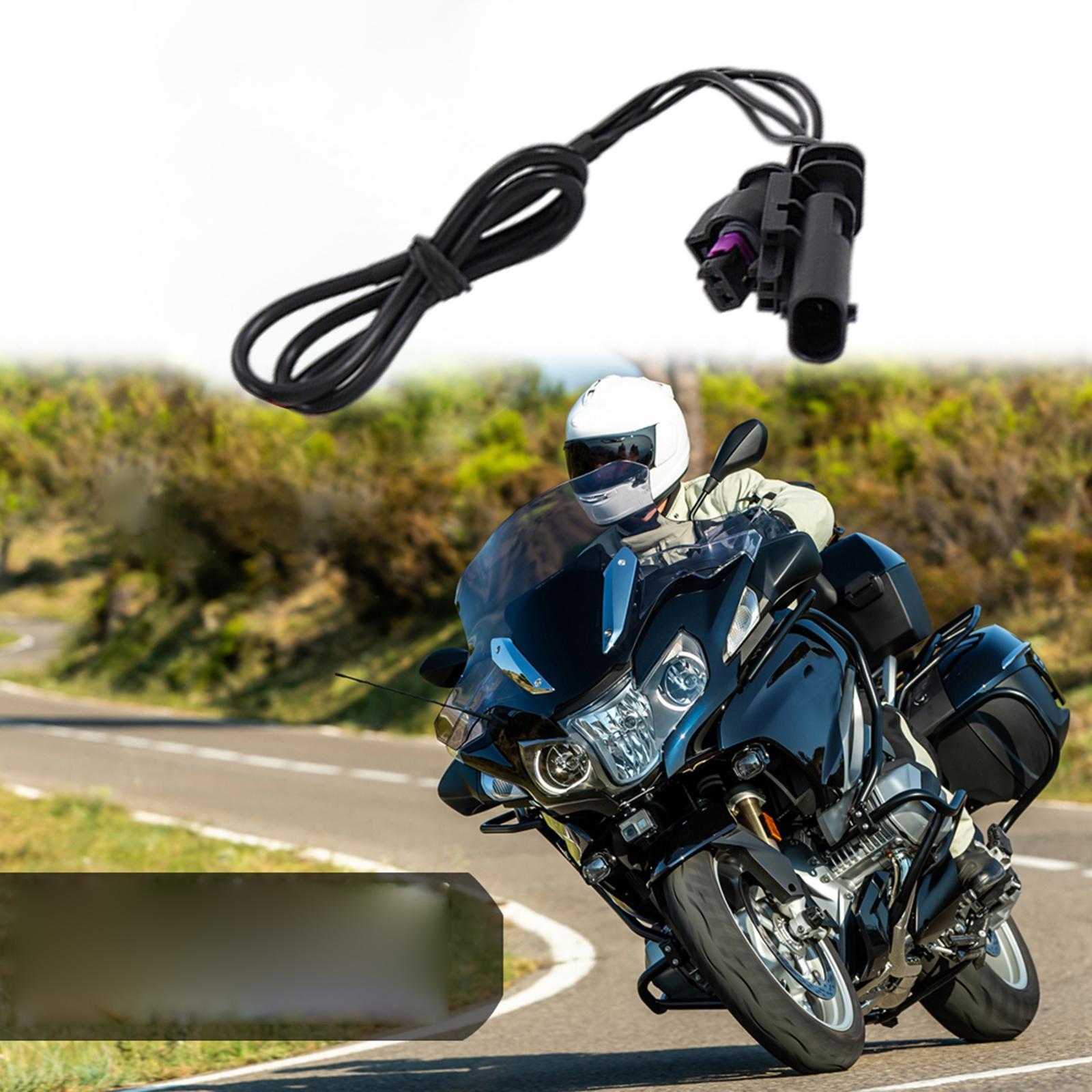 Motorcycle Charger Socket Dual USB Port Quick Disconnect Connector Fits for BMW R1250RT Tablet