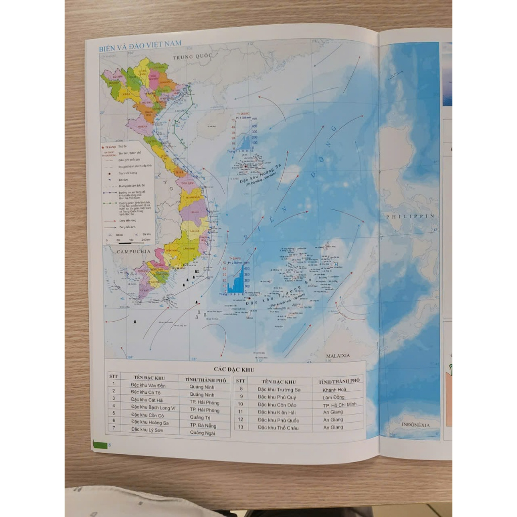 Sách - Atlat Địa lí Việt Nam - Chi Tiết 34 ĐƠN VỊ HÀNH CHÍNH (Chỉnh sửa năm 2025)