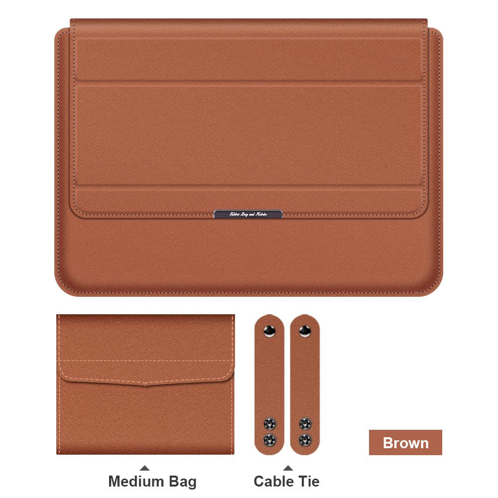 Laptop Chất Liệu Da Pu Cao Cấp Nữ Tay Dành Cho 13 14 15.4 15.6 17 Inch Chống Nước Laptop Cho Macbook Air Pro dell HP Lenovo ASUS