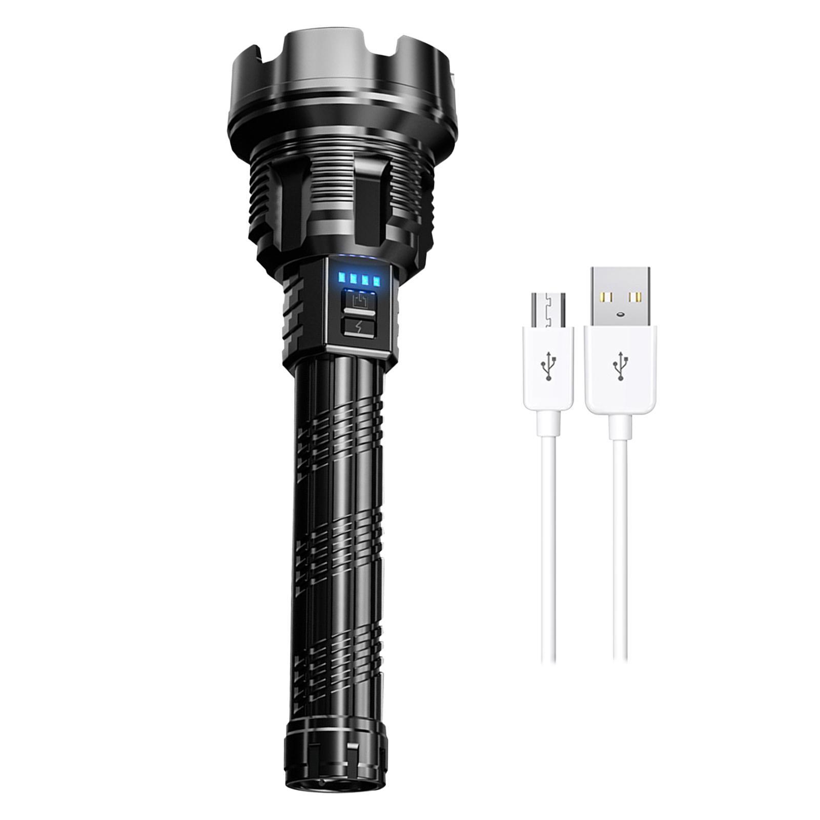 Rechargeable Flashlight Rechargeable Torch Light for Outdoor Fishing Camping