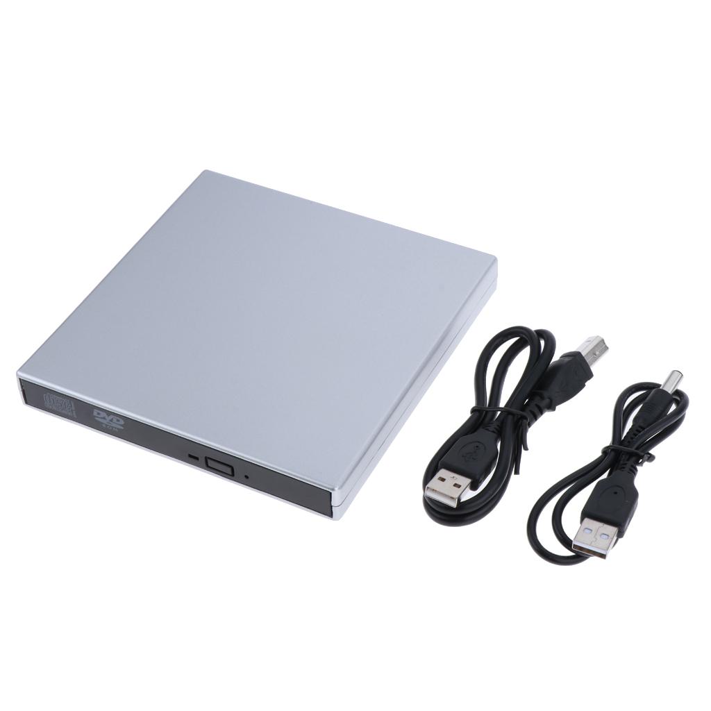 Đầu đọc ổ đĩa Quang USB 2.0 DVD CD Ngoài Cho Máy Tính Xách Tay