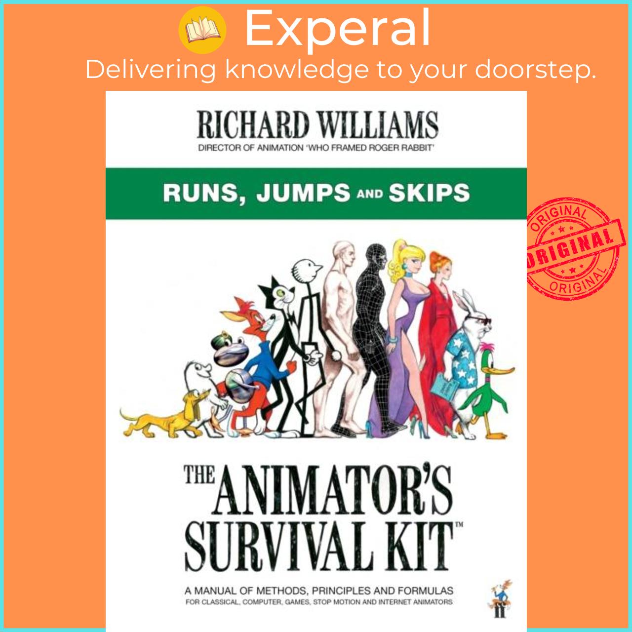 Sách - The Animator's Survival Kit: Runs, Jumps and Skips - (Richard Will by Richard E. Williams (UK edition, paperback)