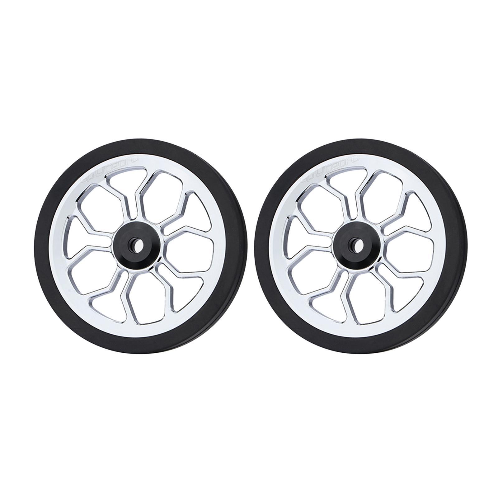 Set of 4 Aluminum Alloy Folding bike Wheel Refit Parts for 82mm