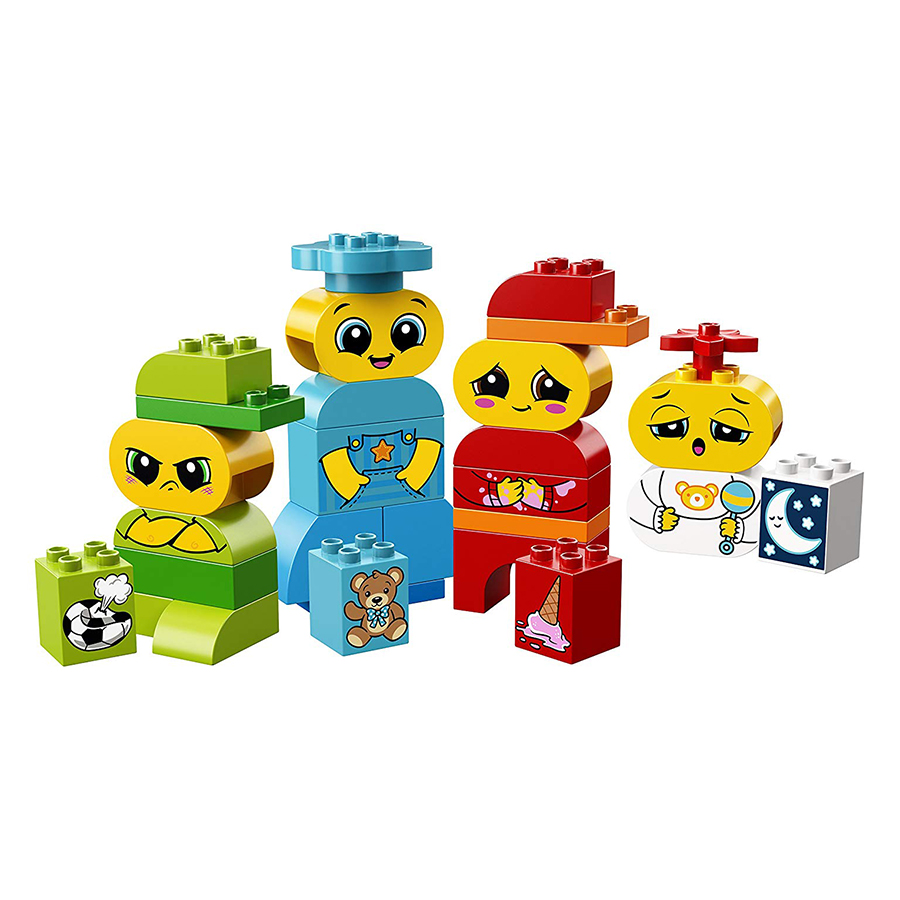 Bộ Lắp Ráp Bộ Cảm Xúc Đầu Tiên Của Bé LEGO DUPLO 10861 (28 chi tiết)