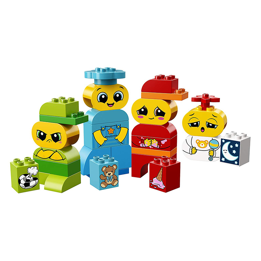 Bộ Lắp Ráp Bộ Cảm Xúc Đầu Tiên Của Bé LEGO DUPLO 10861