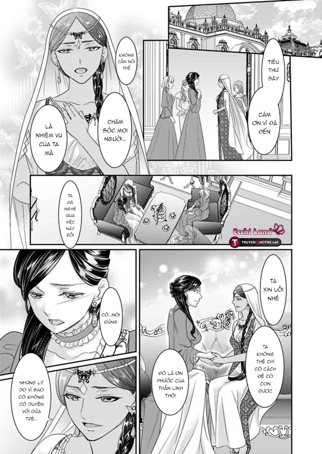 chuyển sinh vào thế giới khác ~ nếu muốn trở thành nữ hoàng hãy tìm cách để được hoàng đế sủng ái vào ban đêm chapter 76.1 4