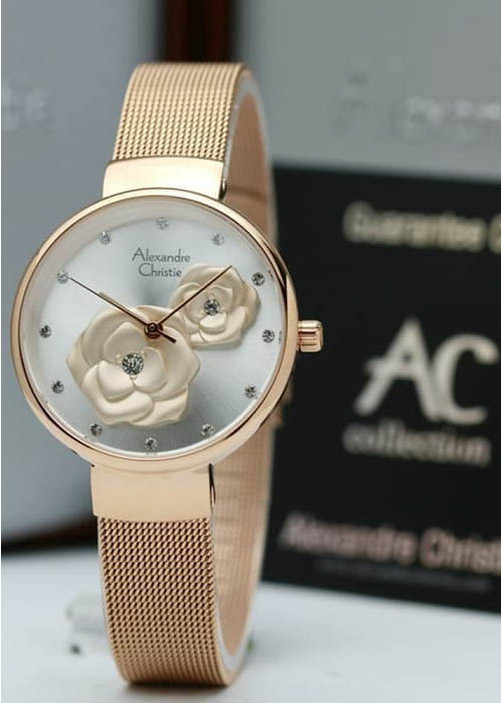 Đồng hồ đeo tay hiệu Alexandre Christie 2792LHBRGSL