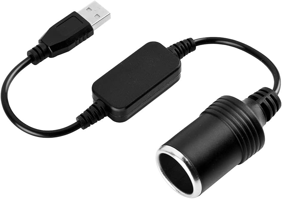 Bộ chuyển đổi bộ chuyển đổi  nhẹ hơn, Cổng USB sang 12V Bộ chuyển đổi ổ cắm  nhẹ hơn