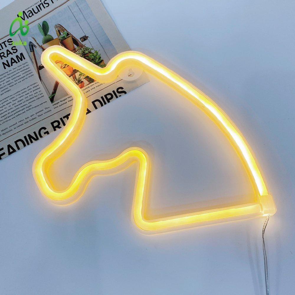 Đèn led Unicorn Neon light, trang trí phòng ngủ, dercor làm đẹp SK