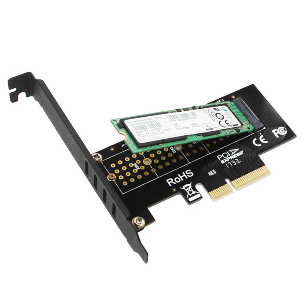 M.2 NVMe SSD to PCIE 3.0 X4 Adapter M Key Interface Card, Support PCIE x4 x8 x16 Slot