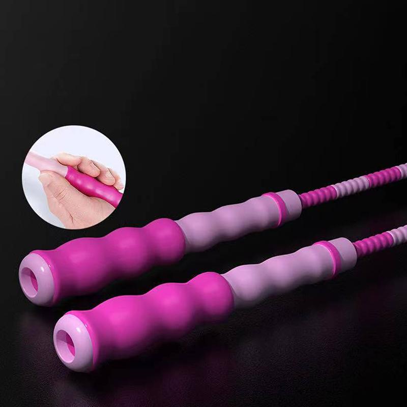 1pc tre nhảy khớp dây thừng đầy màu sắc có thể điều chỉnh dây thừng nhẹ nhàng Color: PP