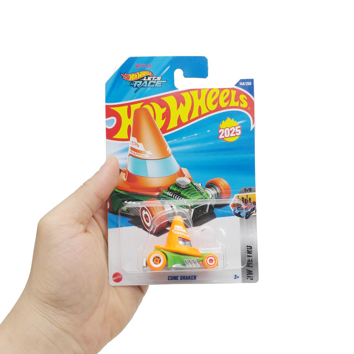 Siêu Xe Hot Wheels C4982 - 148/250 - Cone Shaker (Mẫu Màu Giao Ngẫu Nhiên)
