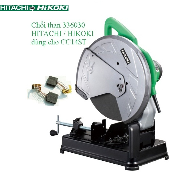 Chổi than máy cắt sắt HITACHI HIKOKI  CC14ST 336030