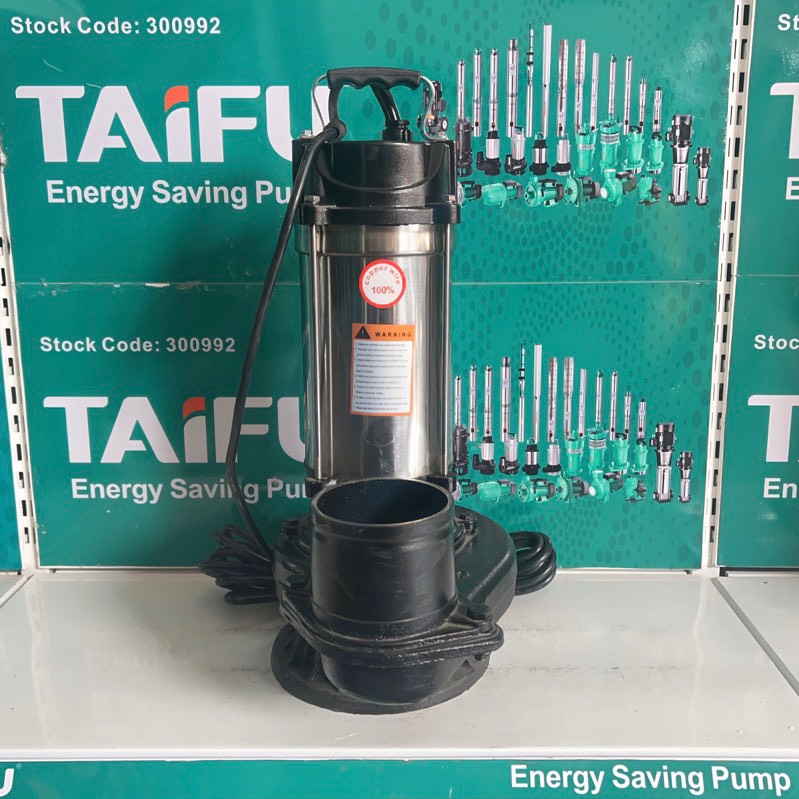 Máy bơm chìm nước thải 2.2Kw Thân INOX 304 Wini W.QDX65-10-2.2 - Bảo hành 1 năm