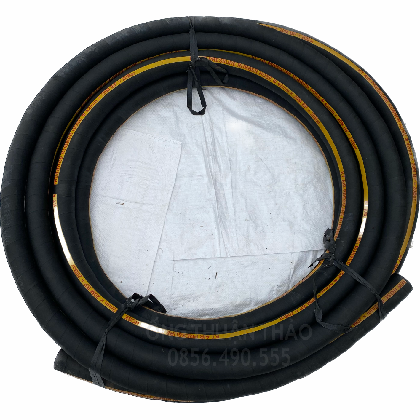 Ống Cao Su Bố Vải Phi 42mm CUỘN 20 MÉT- Hàng Nhập Khẩu - Ống Thuận Thảo