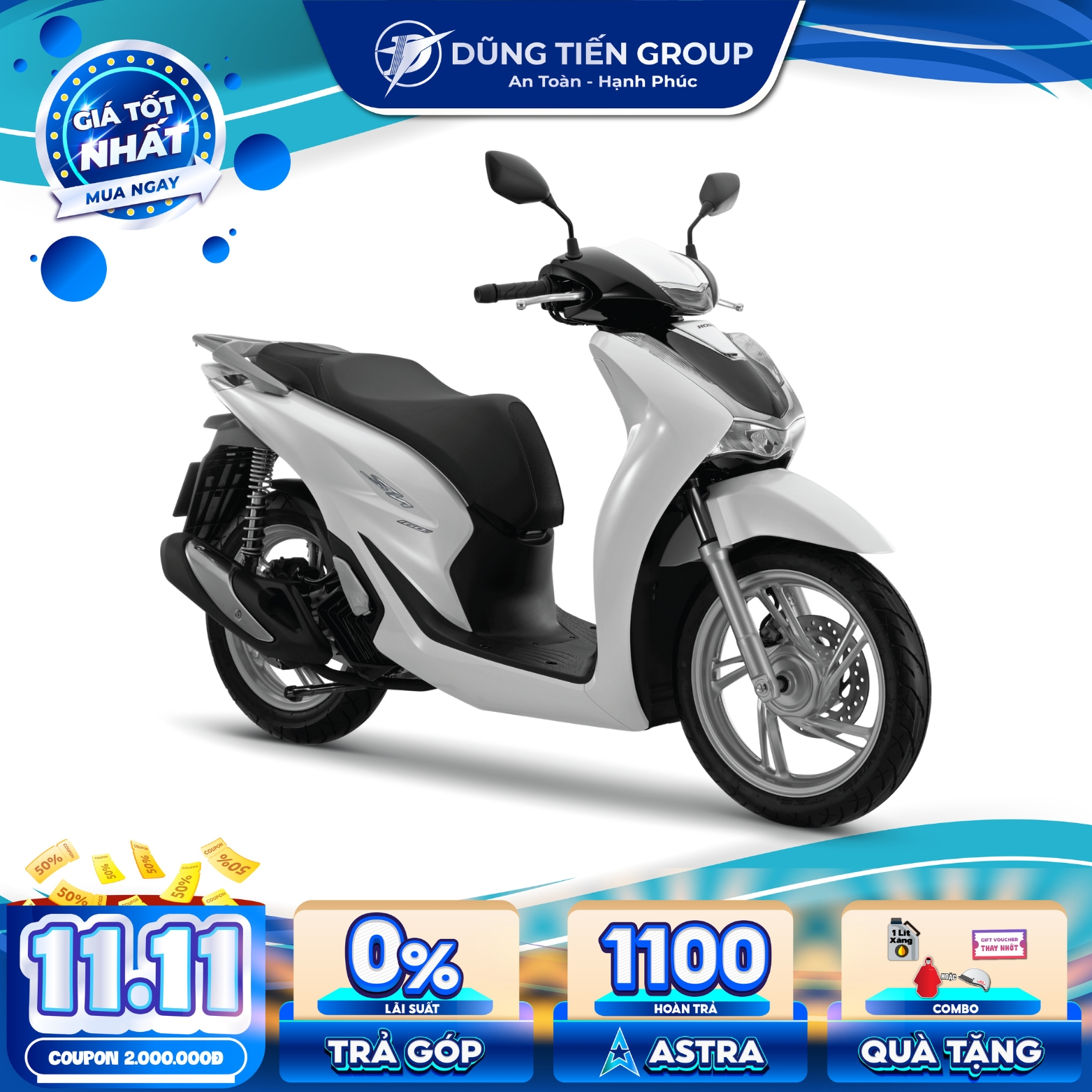 Xe Máy Honda SH160i Phiên Bản Cao Cấp 2024