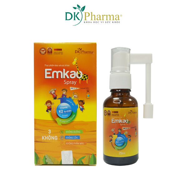 EMKAO Spray Xịt định liều bổ sung Vitamin D3 ( Hàng Chính Hãng)