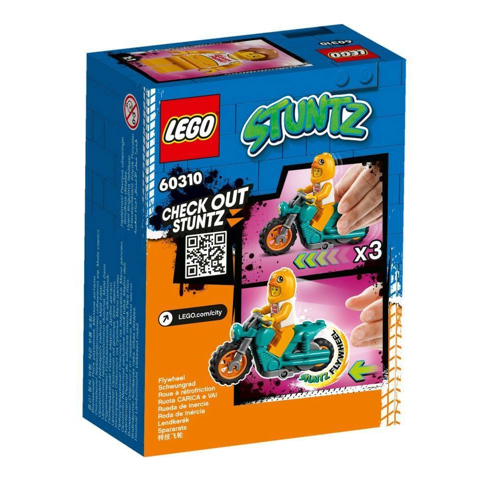 LEGO City 60310 Xe đua mô tô của Chicken Guy