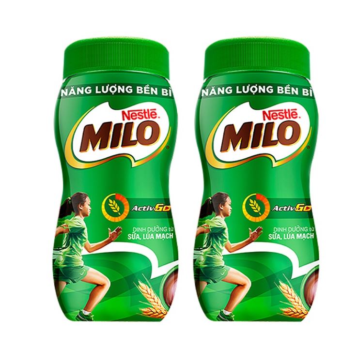 Hình ảnh [Tặng Bình Nước Milo 700ml] Thức uống lúa mạch Nestlé MILO Nguyên chất 400g (hũ nhựa)