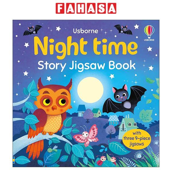 Sách ngoại văn: Night Time Story Jigsaw Book