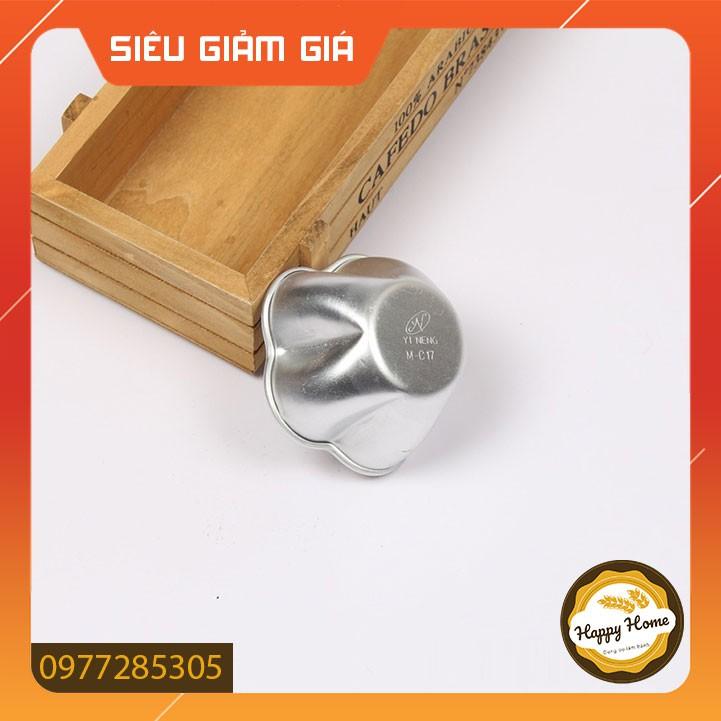 Khuôn tart nhôm hoa nhỏ M-C17 giá rẻ xinh xắn