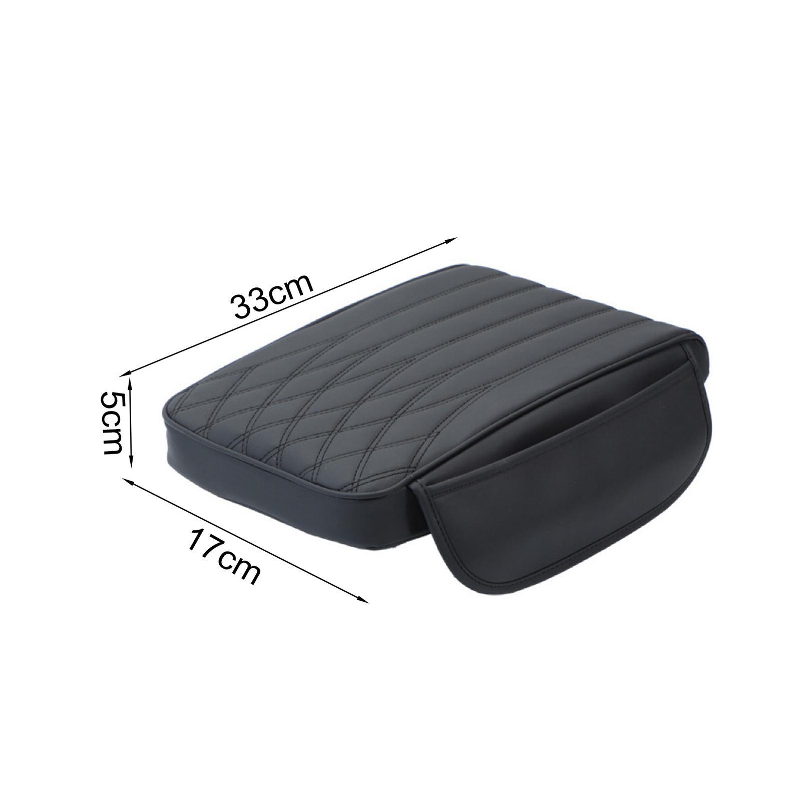 Car Armrest Cushion Center Console Cover for Auto Vehicle SUV