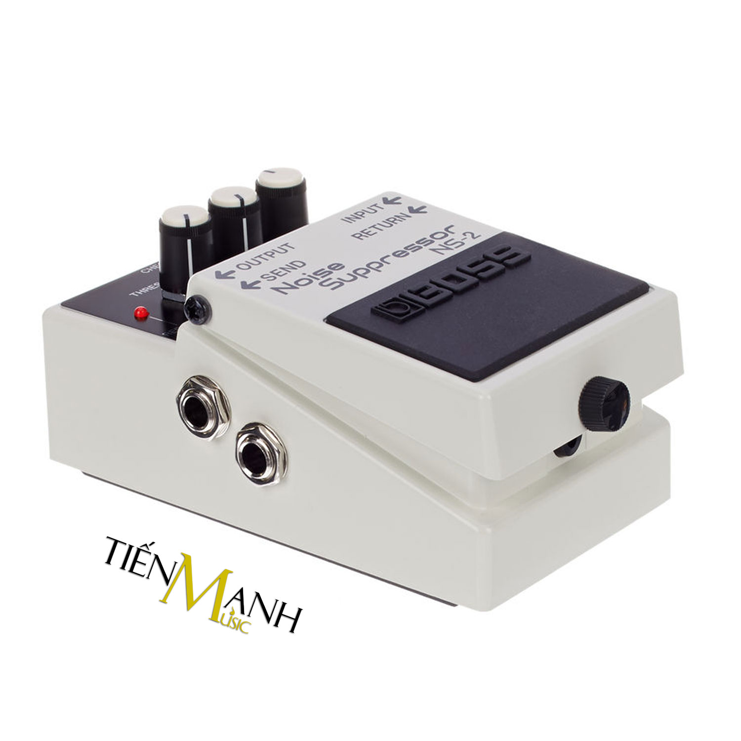 Phơ Guitar Boss NS-2 Noise Suppressor - Bàn Đạp Fuzz Pedals Effects NS2 Hàng Chính Hãng - Kèm Móng Gẩy DreamMaker