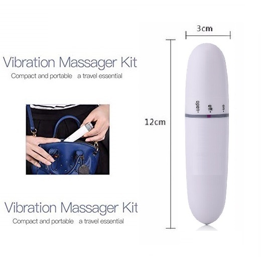 Dụng cụ Massage Mát Mạnh Rung (Tặng Kèm 1 SP) - Electric Mini Vibrations Massage Pen (Màu Ngẫu Nhiên)