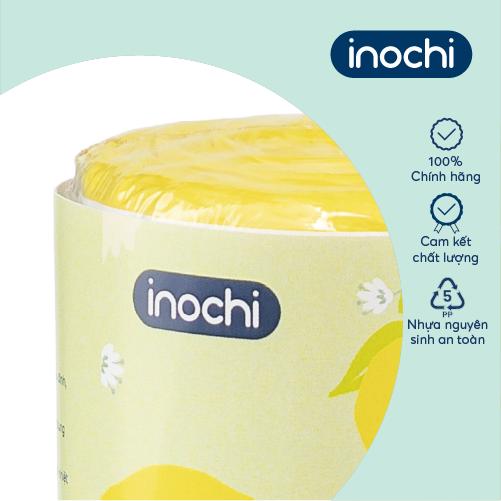 Túi rác tiện dụng Inochi - Soji 50L x 19 túi (Size L) Hương Chanh