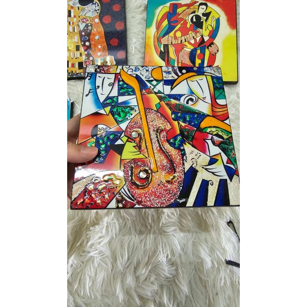 Tranh Sơn Mài – PHONG CÁCH PICASSO | Nghệ Thuật Trừu Tượng – Hiện Đại – Độc Đáo