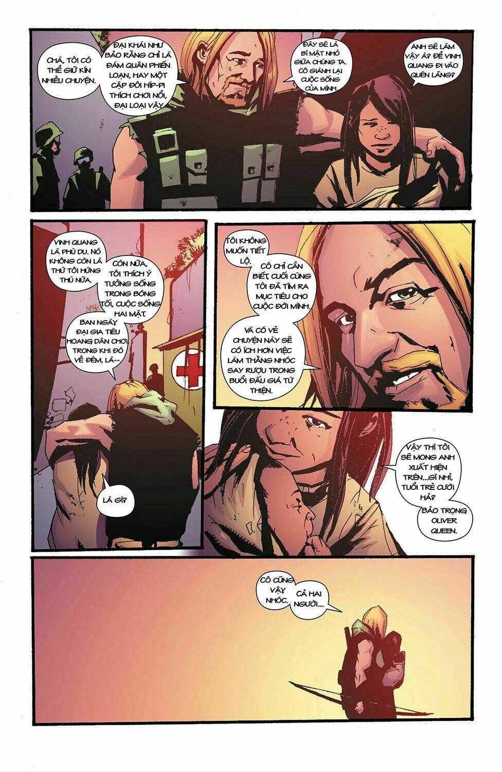 green arrow: year one chapter 6 21