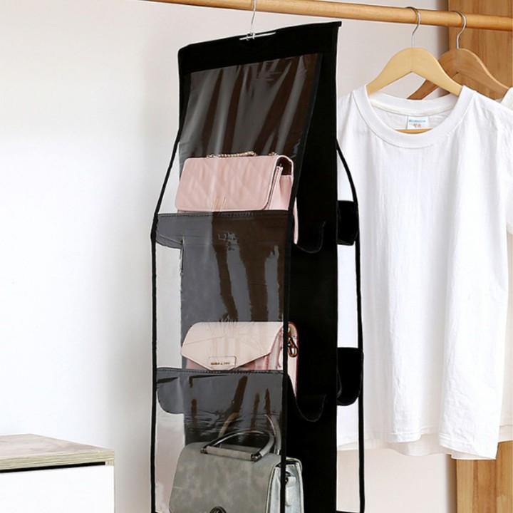 Túi treo giỏ xách 6 ngăn gấp gọn