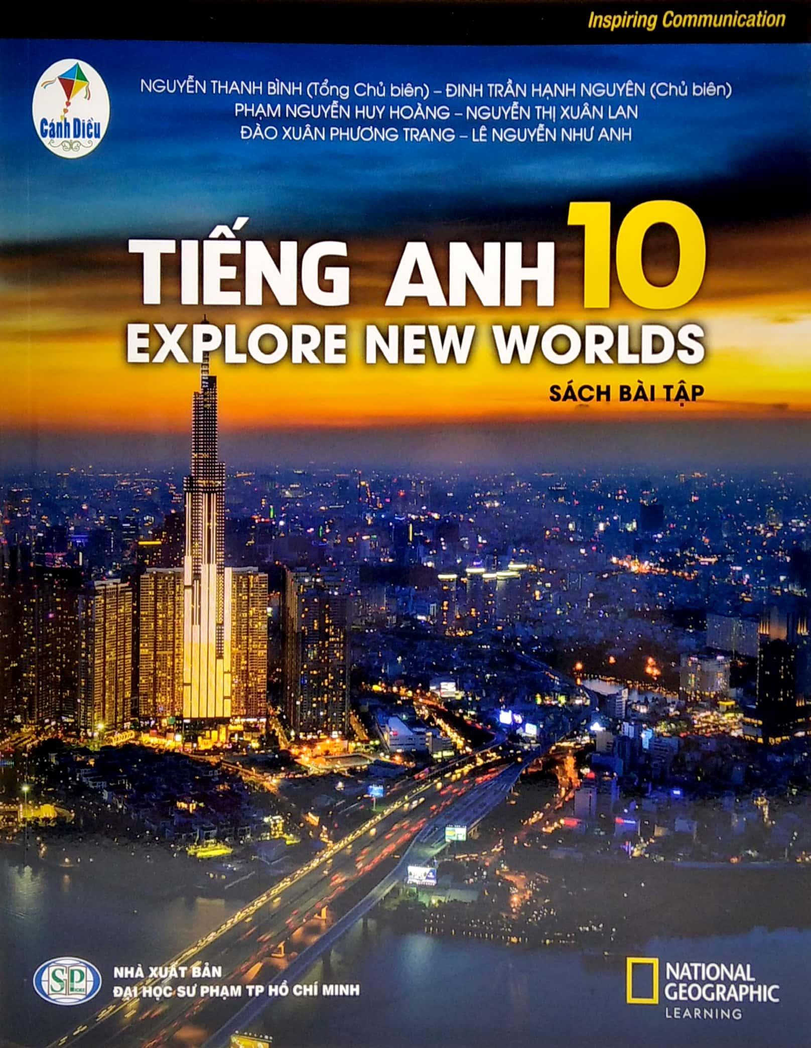 Tiếng Anh 10 - Explore New Worlds - Sách Bài Tập (Bộ Sách Cánh Diều) (2022)