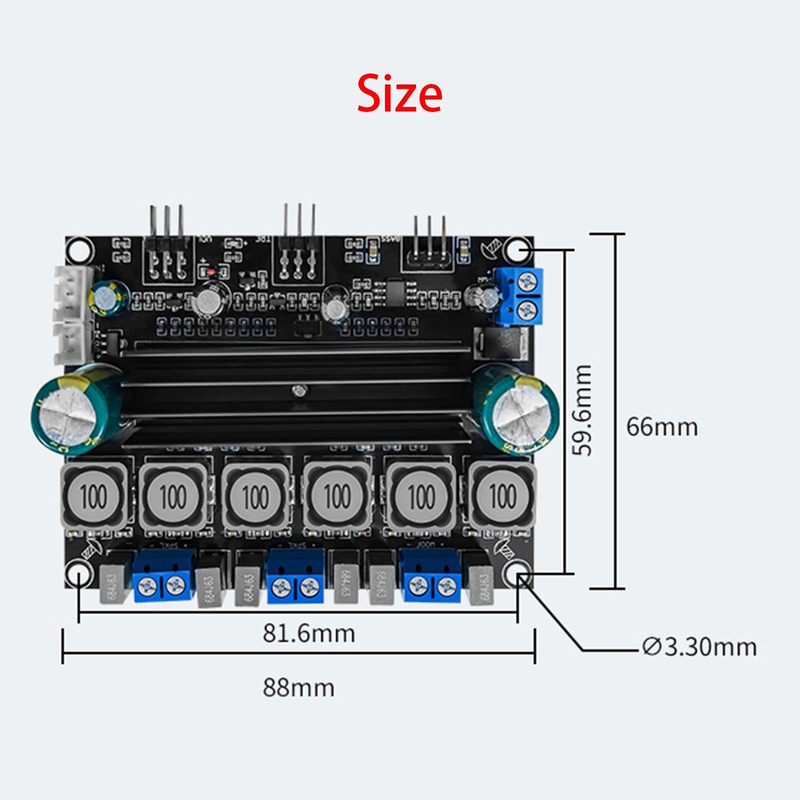 Digital Amplifier Board Input Connection Protection TPA3116D2 Chip