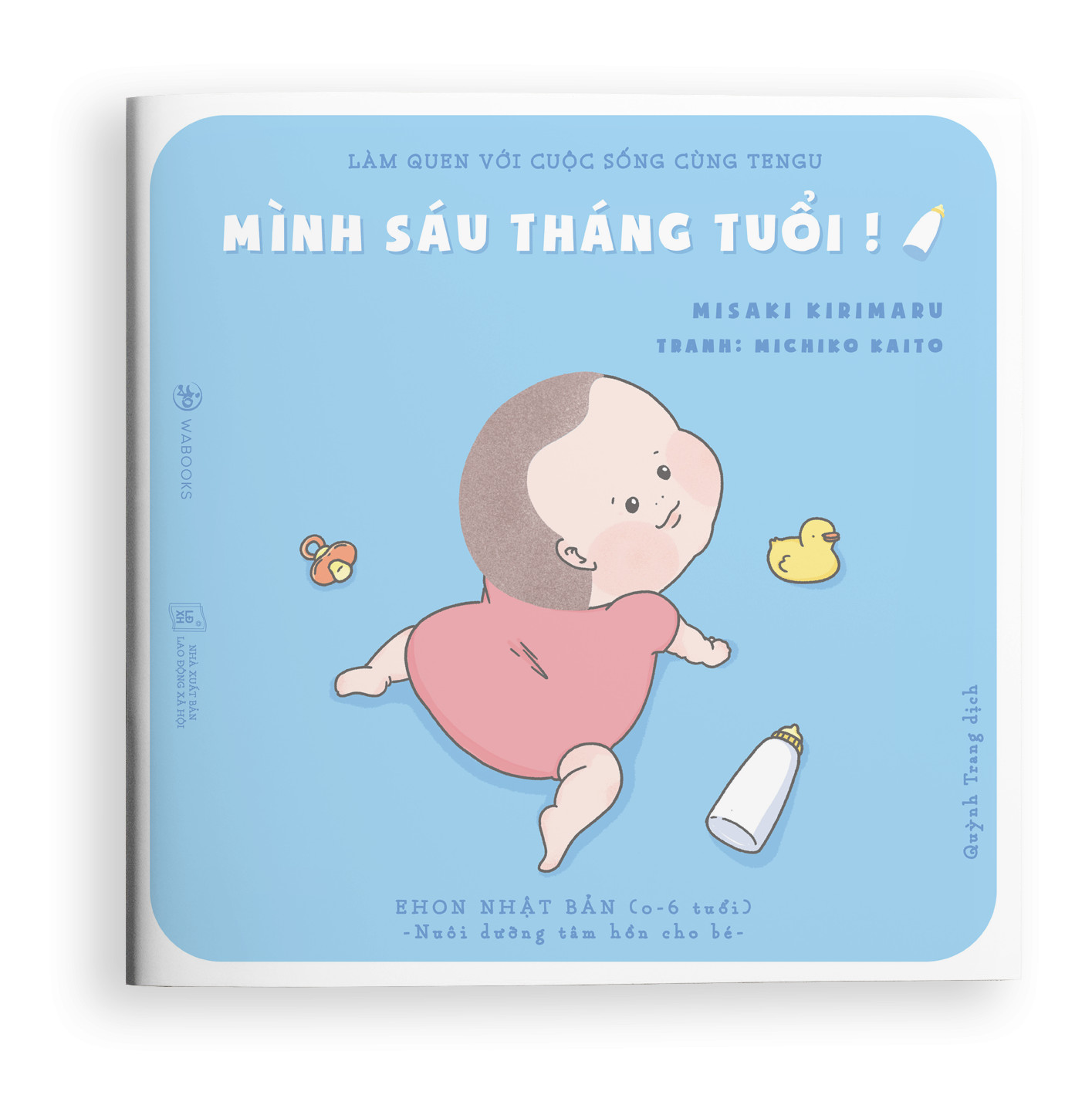 Làm quen với cuộc sống cùng Tengu - Combo 4 cuốn Ehon Nhật Bản cho bé 0-6 tuổi