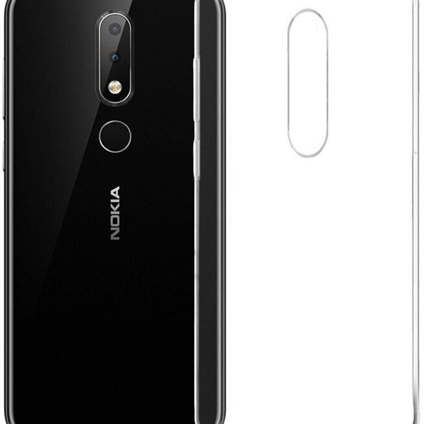 Bộ 2 ốp lưng silicon cho Nokia 3.1 Plus (trong suốt)