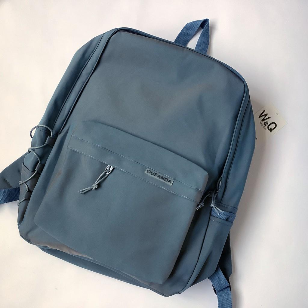 Balo Backpack laptop học sinh - Xanh ánh tím - Kháng nước - Mẫu mới 2021