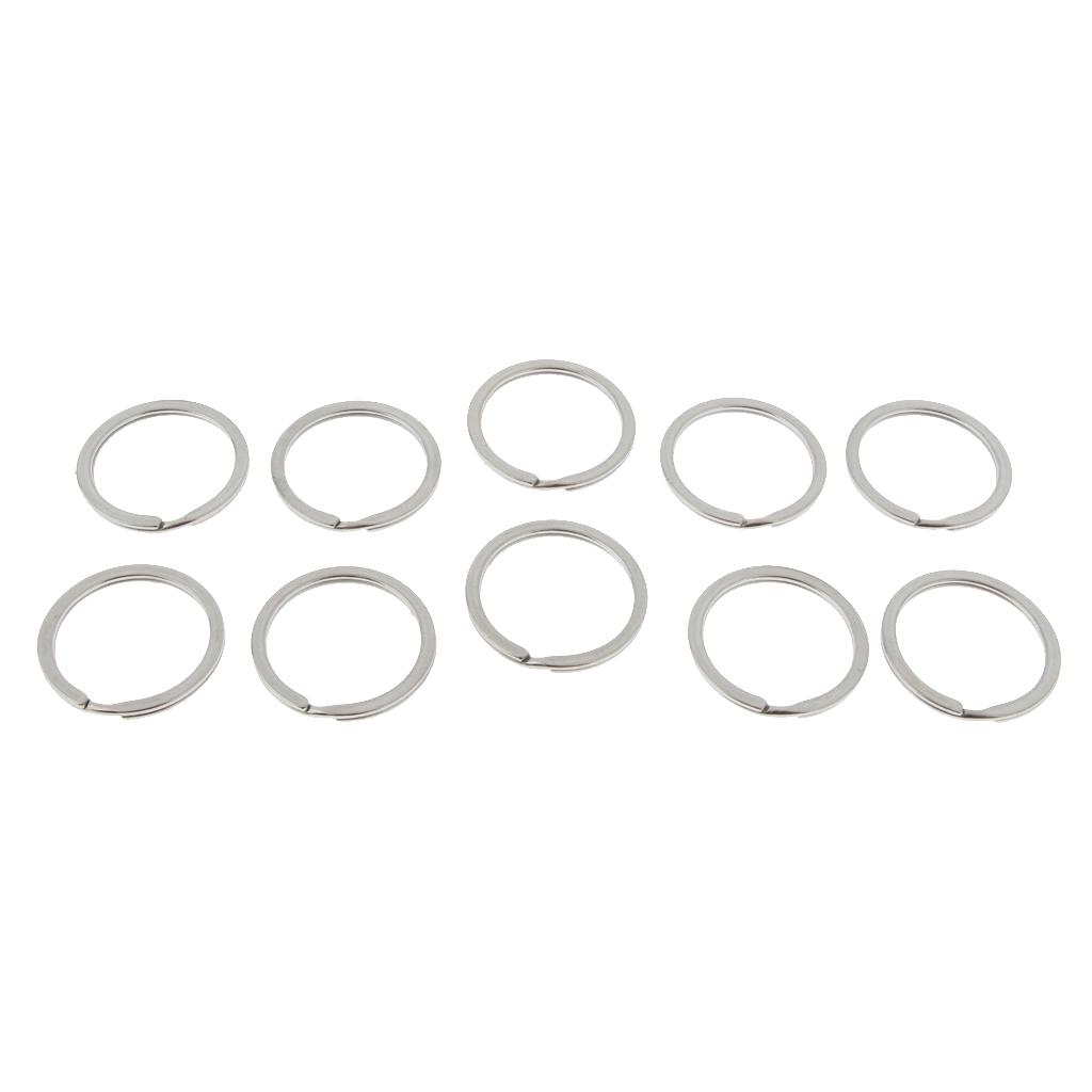 Multipurpose 10 Pieces O Ring Sports Key Chain Buckle Holder Camping