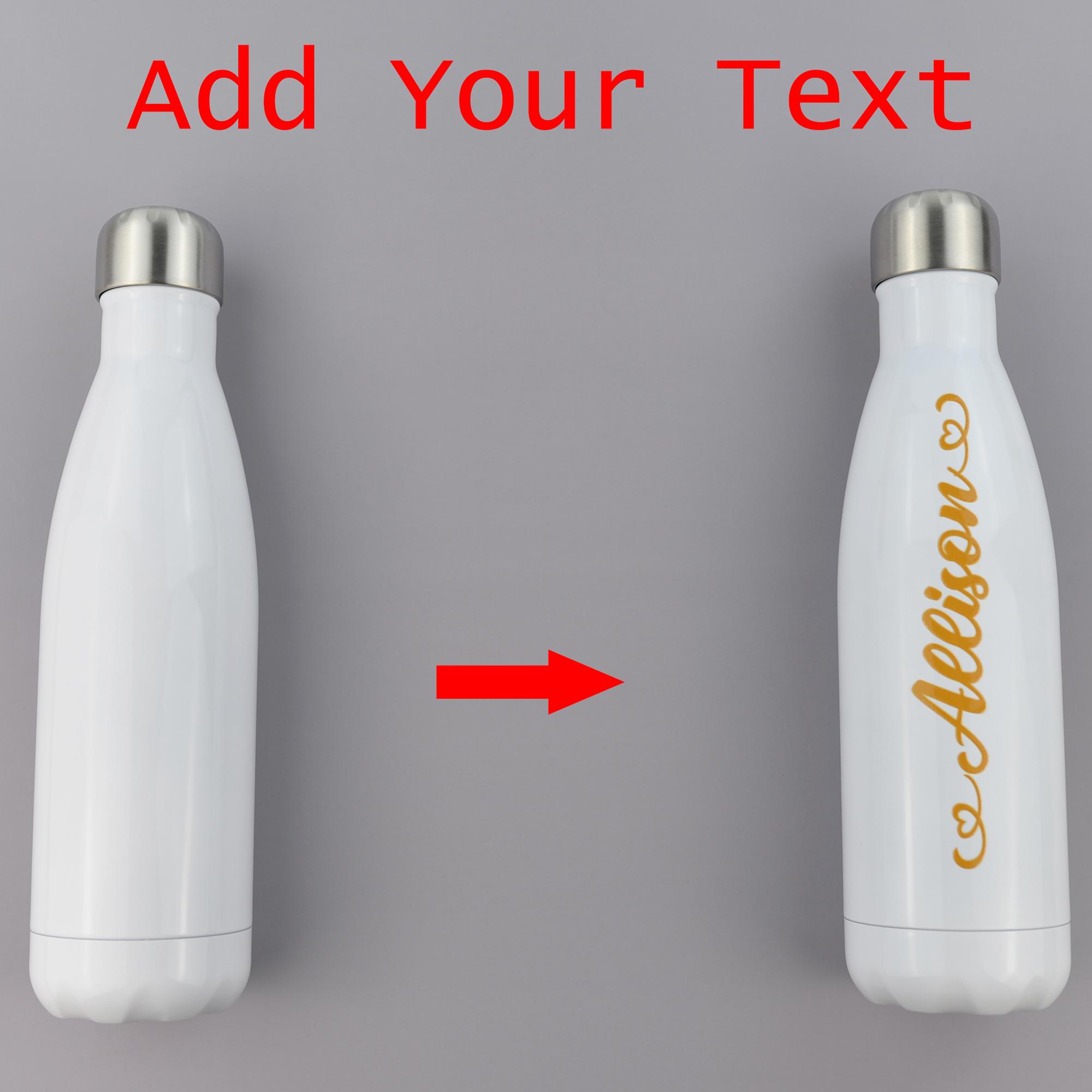 500 ML Tùy Chỉnh Cá Tính Bình Giữ Nhiệt Chân Không Thép Không Gỉ Giữ Nhiệt Màu Nước Thể Thao Bình Giữ Nóng Lạnh Cho Chạy Đi Xe Đạp