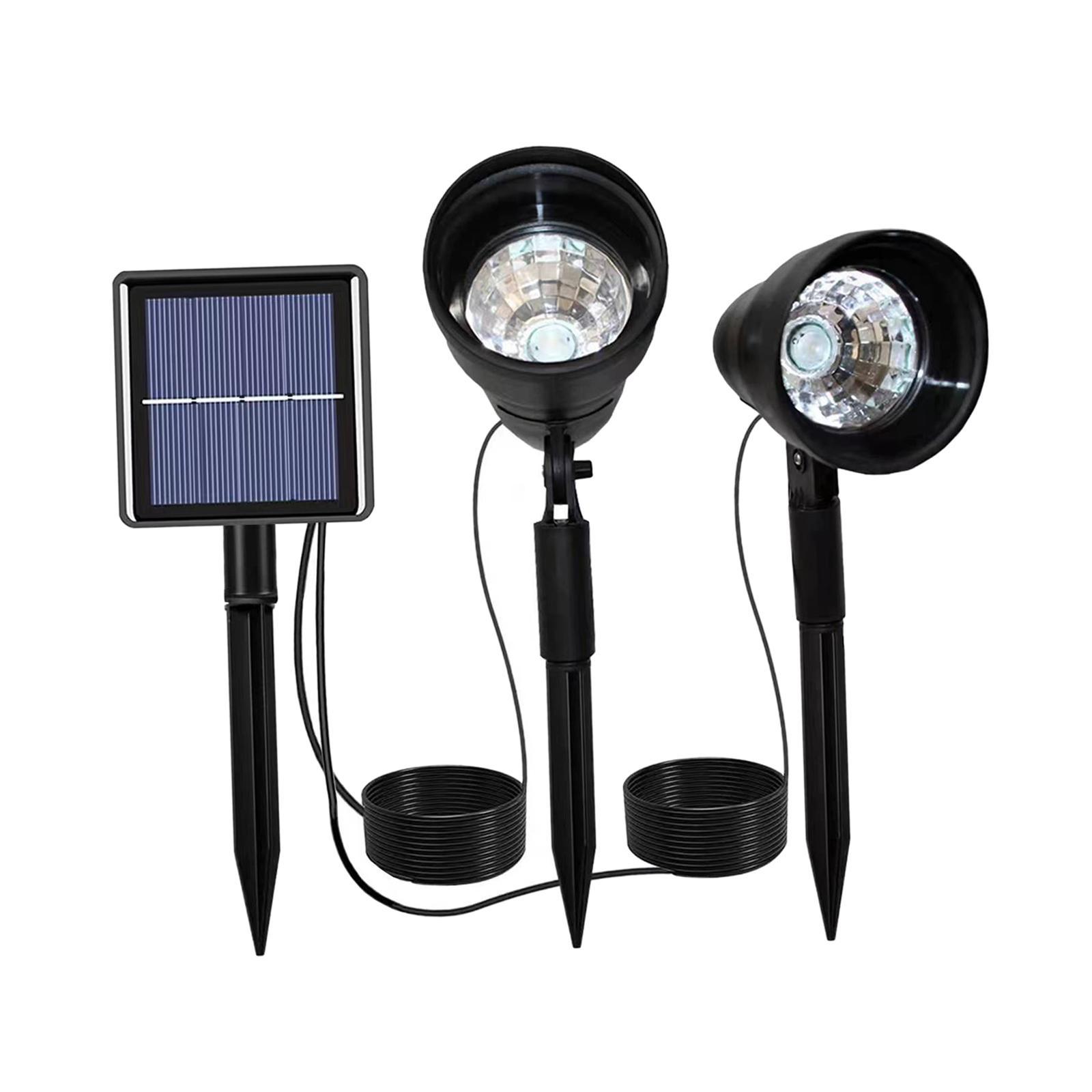 Solar Light Waterproof Adjustable Landscape Lamp for Courtyard Pathway Party