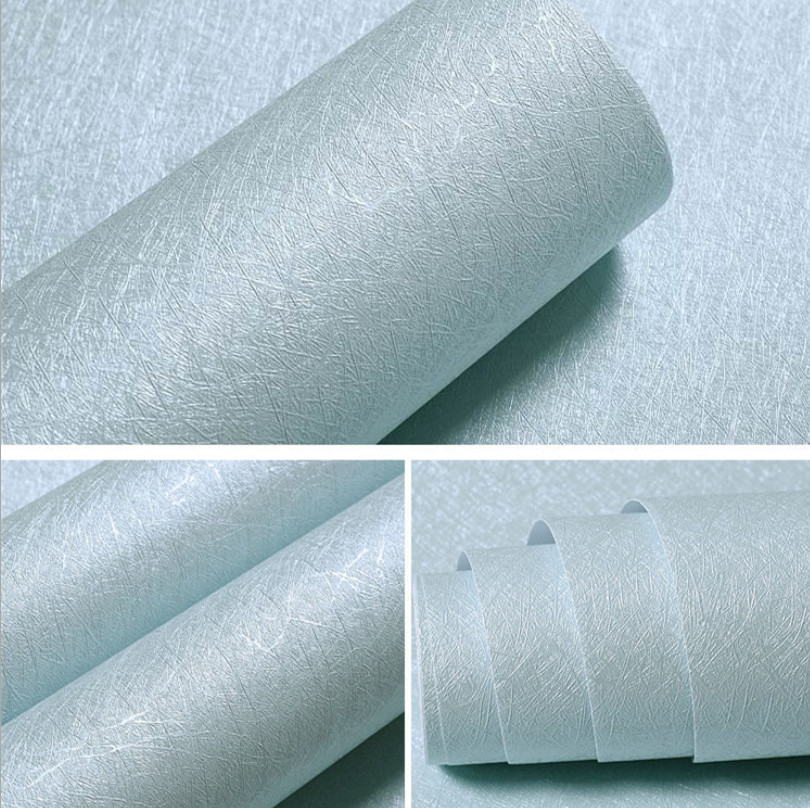 GIẤY DÁN TƯỜNG KHỔ 45CMX10M XANH DƯƠNG SỢI