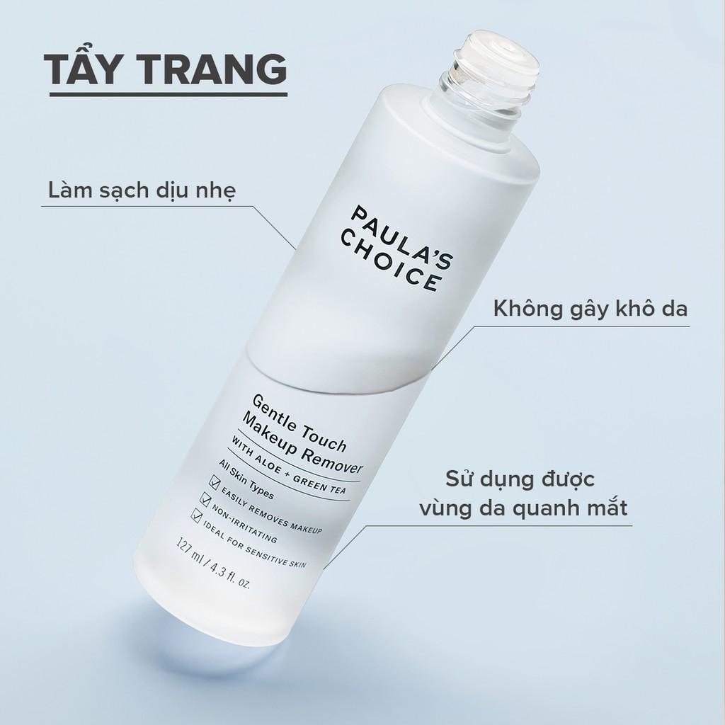 Nước Tẩy Trang Dịu Nhẹ Paula's Choice Gentle Touch Makeup Remover 127ml (Mã 3100)