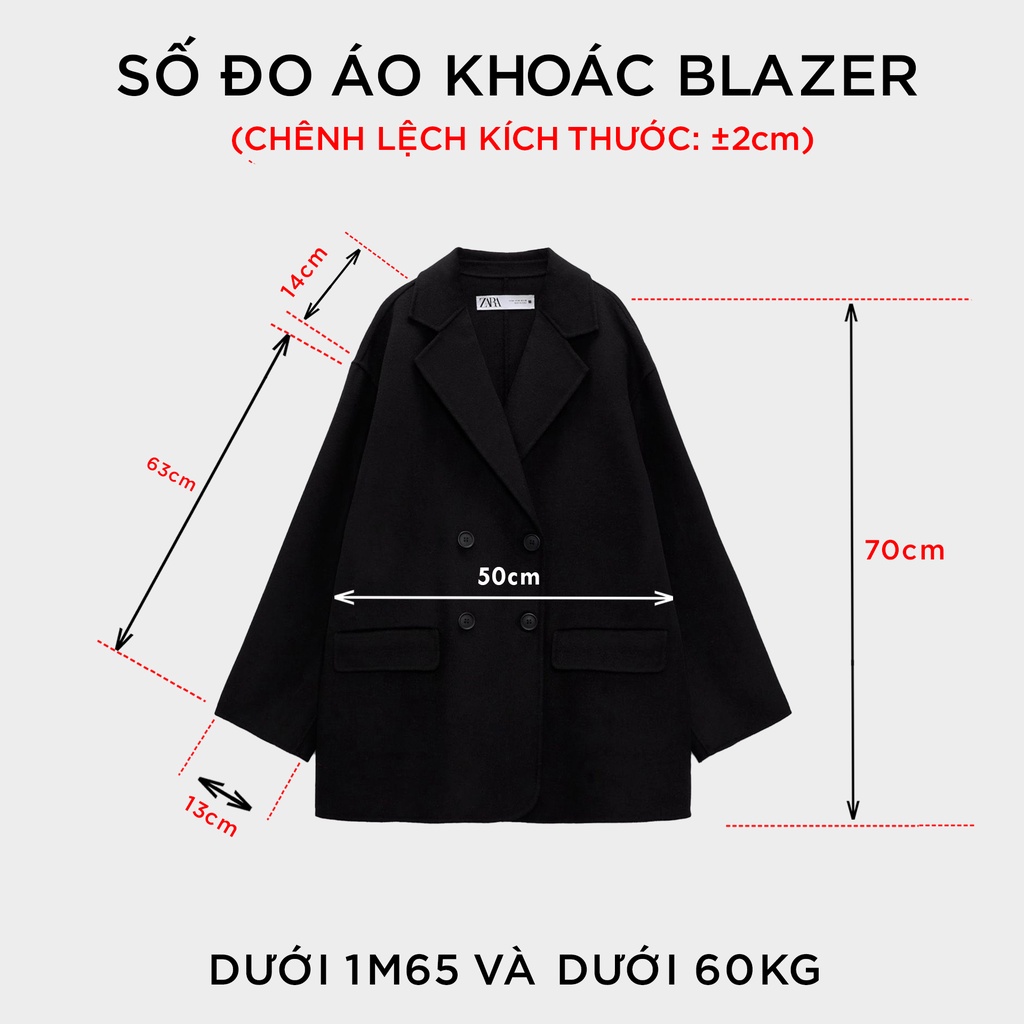 Áo khoác blazer KATE nam nữ SAM CLO form rộng unisex