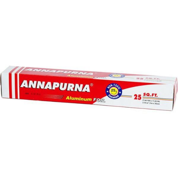 Giấy bạc Annapurna 30cmx7m, Bọc Thực Phẩm Nướng Siêu Tiện Lợi, GIữ Nhiệt Lâu - Đảm Bảo Vệ Sinh An Toàn Thực Phẩm