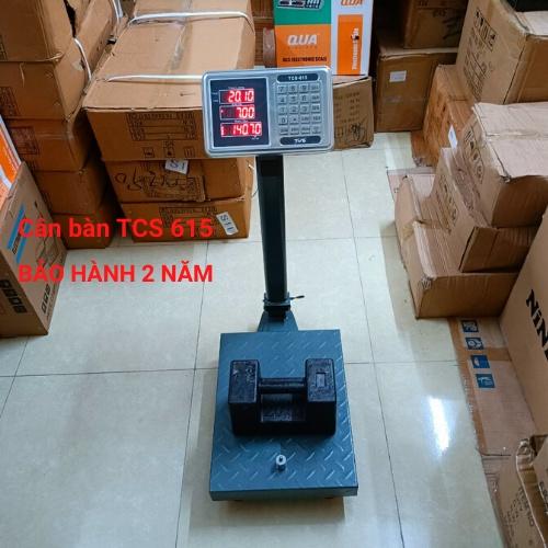 Cân bàn tính tiền điện tử TCS - 615 ( 100kg &amp; 150kg ) được làm bằng sơn tĩnh điện cao cấp