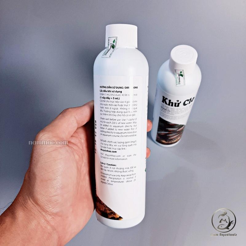 Khử CLO || Dung Dịch KHỬ NHANH CLO Nước Máy - Khử Clo Nước Mới Cho Hồ Cá Cảnh, Thủy Sinh