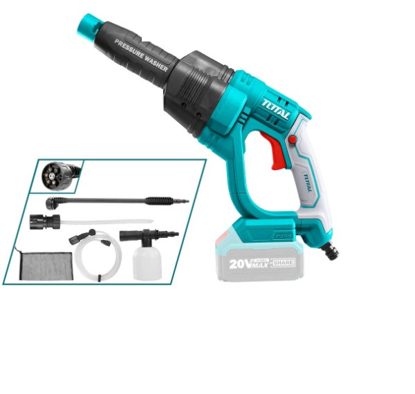 Máy xịt rửa dùng pin Lithium 20V total TPWLI2008