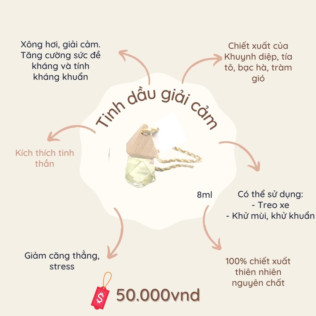 YU CHERRY | Tinh dầu lọ treo hương Giải Cảm - BTD012